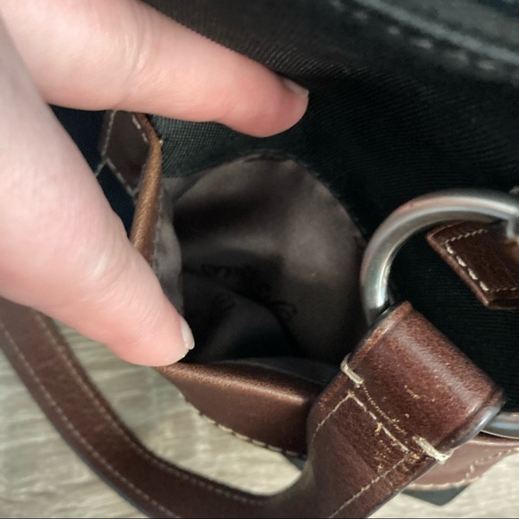 Vintage Fossil Brown Bag - Preowned - Picture 5 of 9